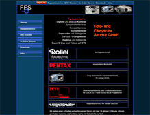 Tablet Screenshot of ffs-service.de